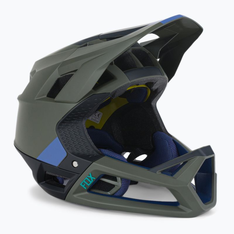 Fox Racing Proframe Blocked bike helmet green 29398_099