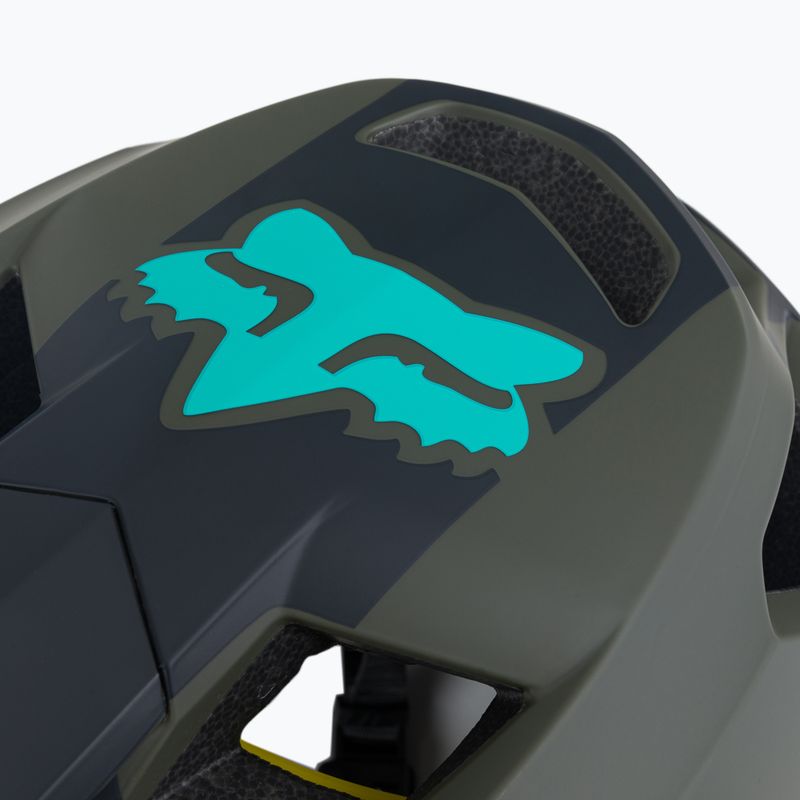 Fox Racing Proframe Blocked bike helmet green 29398_099 7