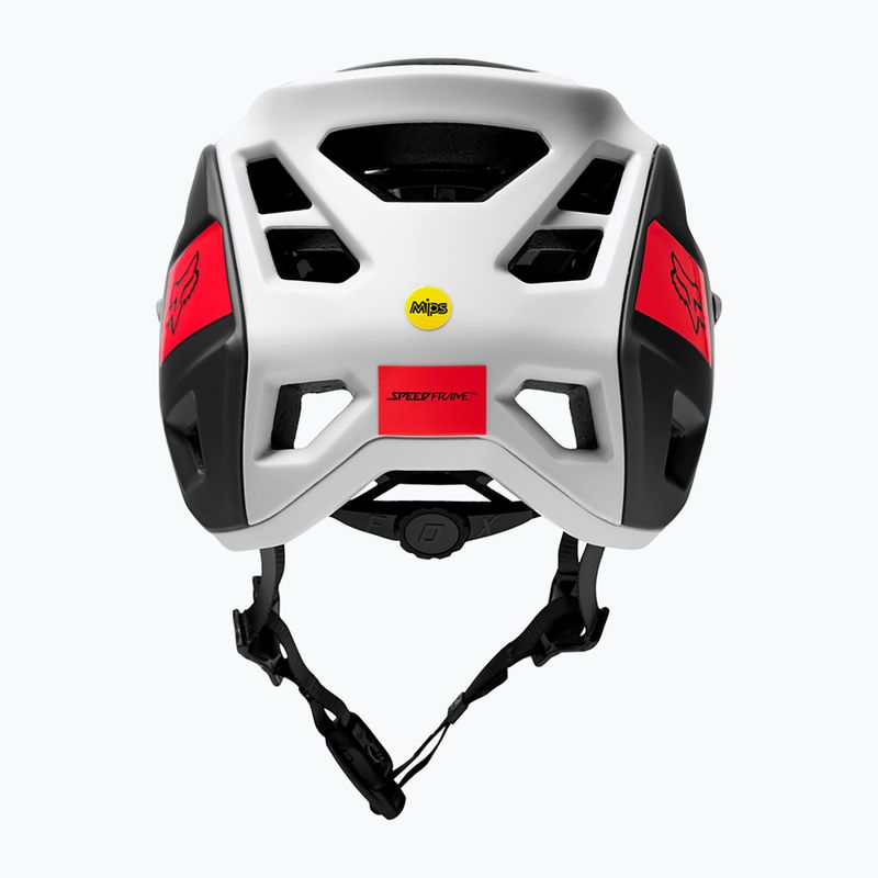 Fox Racing Speedframe Pro Blocked bike helmet black and white 29414_058 13