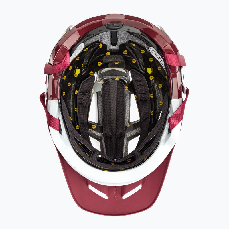 Fox Racing Speedframe Pro bicycle helmet red and white 31197_247 5