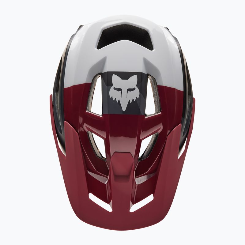 Fox Racing Speedframe Pro bicycle helmet red and white 31197_247 10