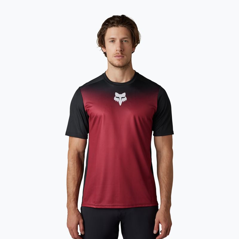 Fox Racing Ranger Keel men's cycling jersey maroon 31064_448