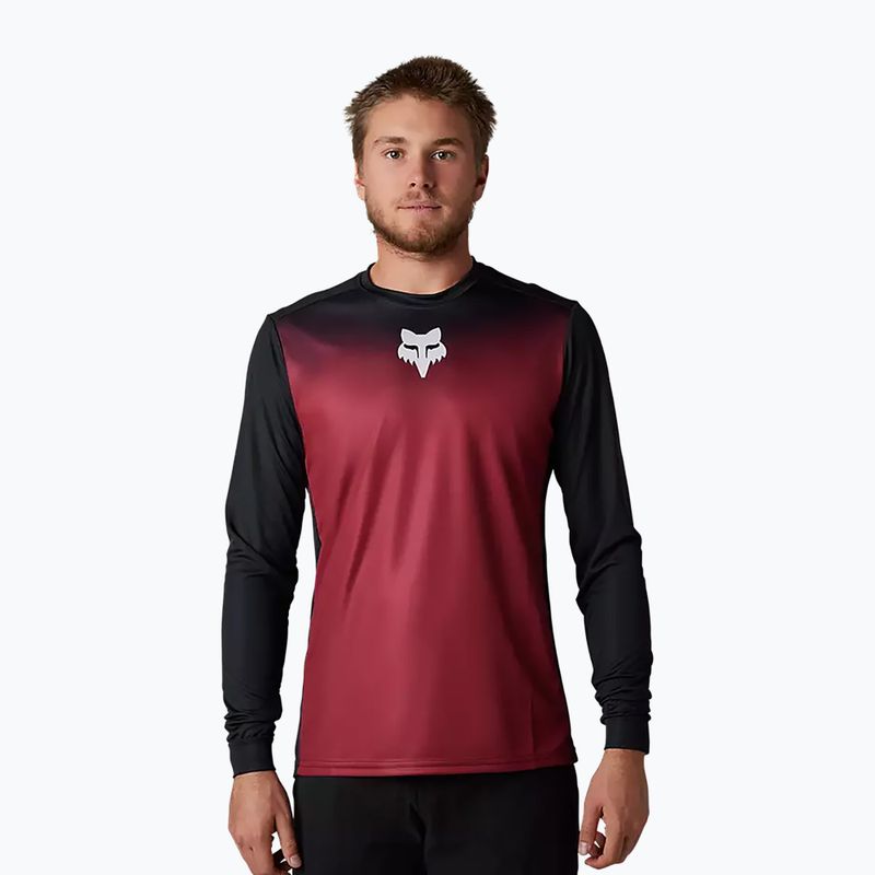 Fox Racing Ranger Keel men's cycling jersey maroon 31062_448 2