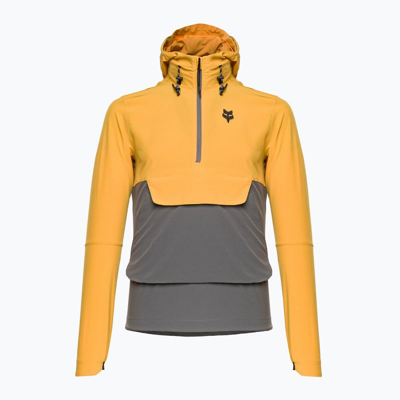 Men's cycling jacket Fox Racing Ranger Wind Pullover yellow-grey 31038_496