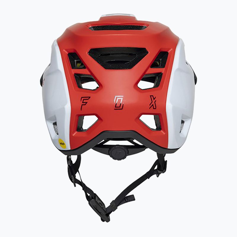 Fox Racing Speedframe Pro Cliff bike helmet fluorescent red 3