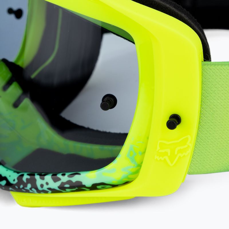 Fox Racing Airspace Horyzon fluo yellow / grey mirror 30425_130_OS cycling goggles 5