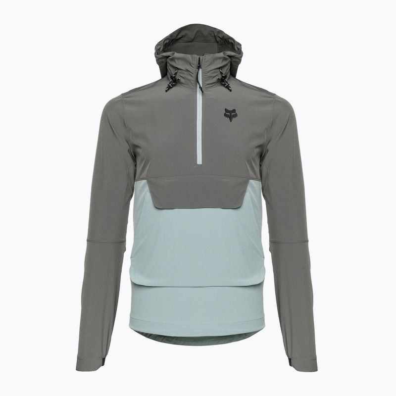 Fox Racing Ranger Wind Pullover grey-blue men's cycling jacket 31038_052