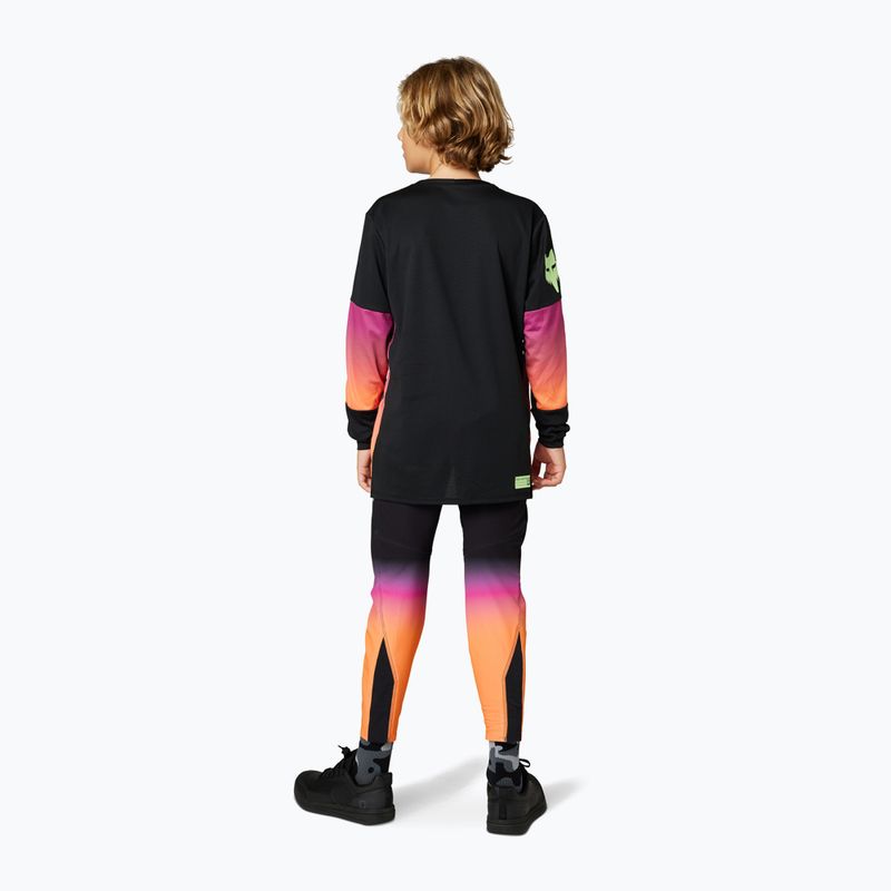 Fox Racing Flexair Race Day children's cycling trousers black and orange 30743_267 2