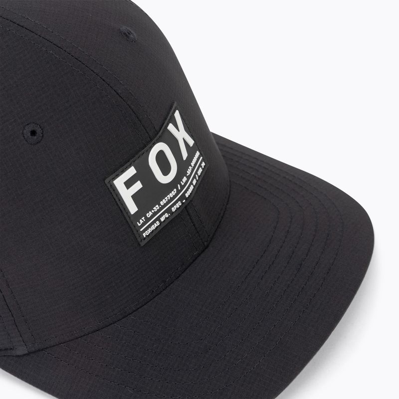 Men's Fox Racing Non Stop Tech Flexfit baseball cap black 3