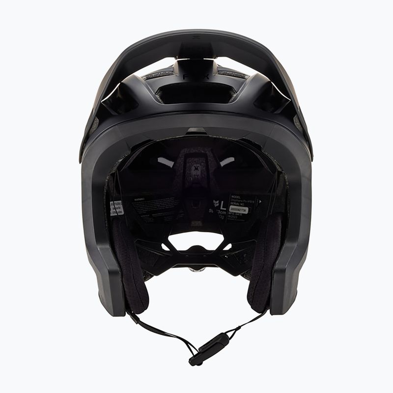 Fox Racing Dropframe Pro Runn black camo bike helmet 3