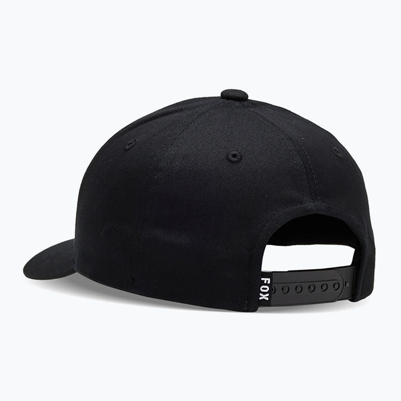 Children's baseball cap Fox Racing Fox Head 110 Snapback Jr black/black 2