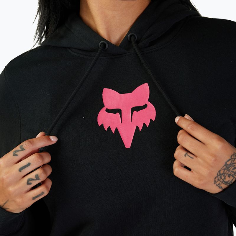 Women's Fox Racing Head W sweatshirt black/pink 3