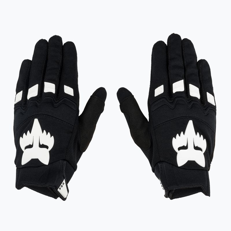 Fox Racing Dirtpaw black/white men's cycling gloves 2