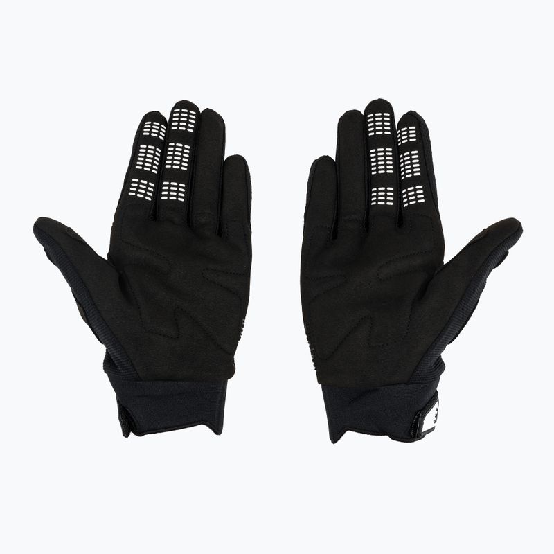 Fox Racing Dirtpaw black/white men's cycling gloves 3