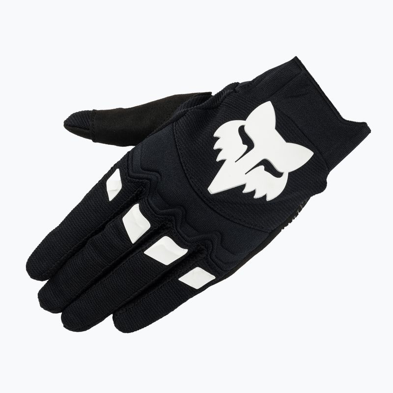 Fox Racing Dirtpaw black/white men's cycling gloves 5