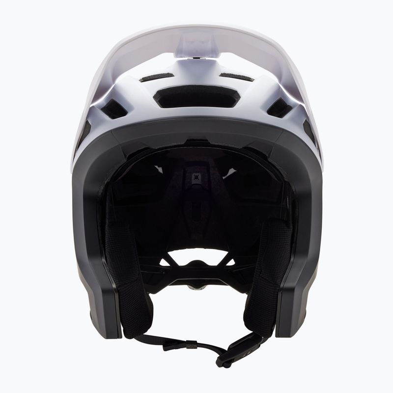 Fox Racing Dropframe Pro Nyf CE bike helmet black/white 3