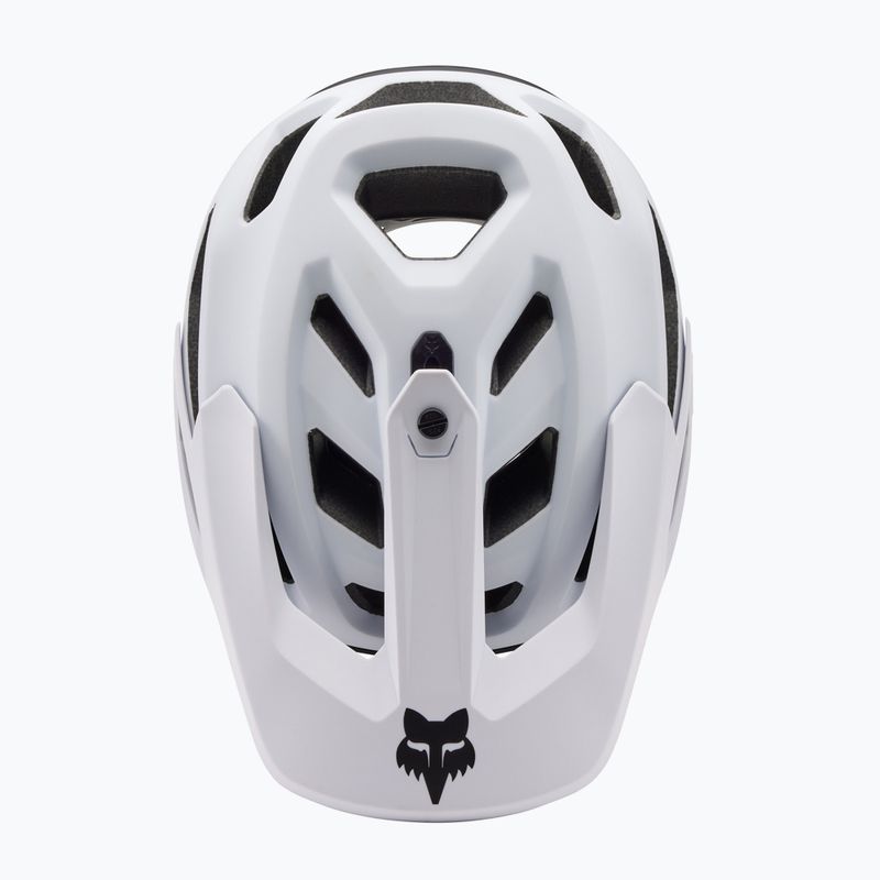 Fox Racing Dropframe Pro Nyf CE bike helmet black/white 6