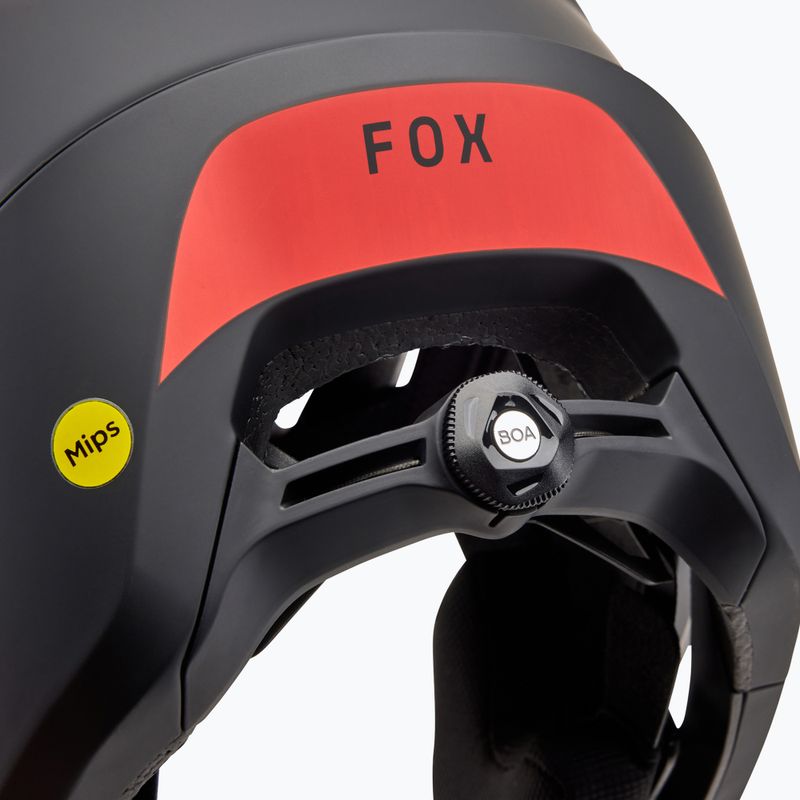 Fox Racing Dropframe Pro Nyf CE bike helmet black/white 7