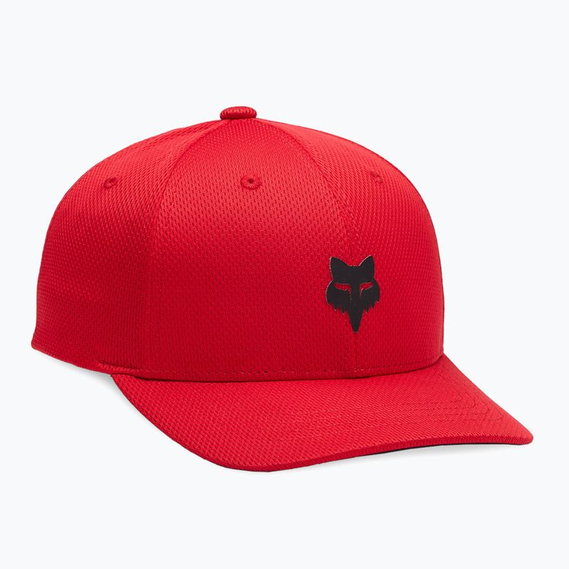 Children's baseball cap Fox Racing Lithotype 110 Sb Jr flame red