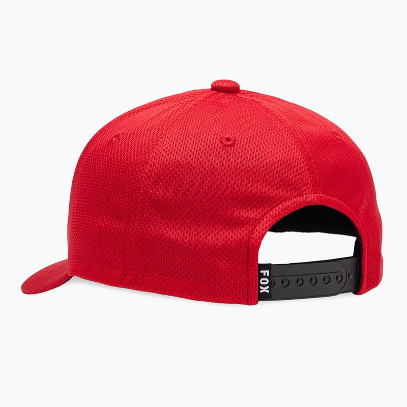 Children's baseball cap Fox Racing Lithotype 110 Sb Jr flame red 2