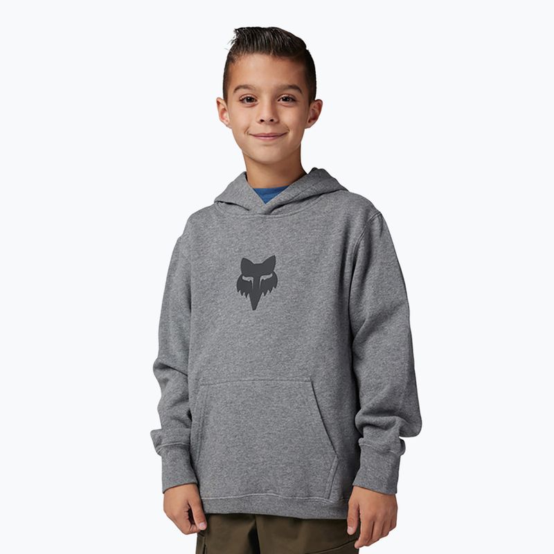 Fox Racing Legacy Jr heather graphite children's sweatshirt
