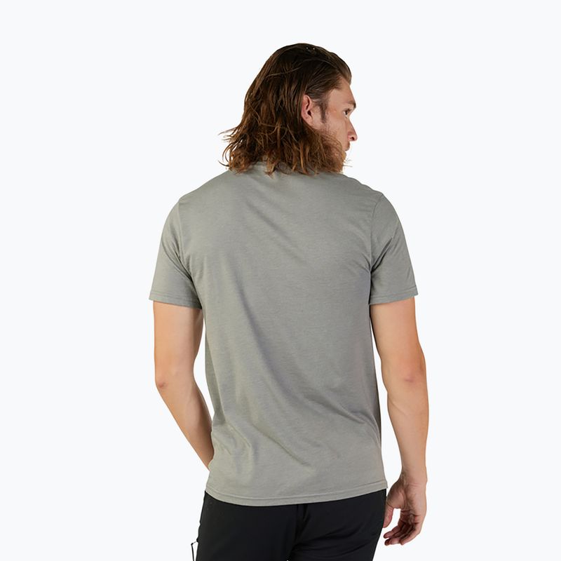 Fox Racing men's t-shirt Fox Head heather graphite 2