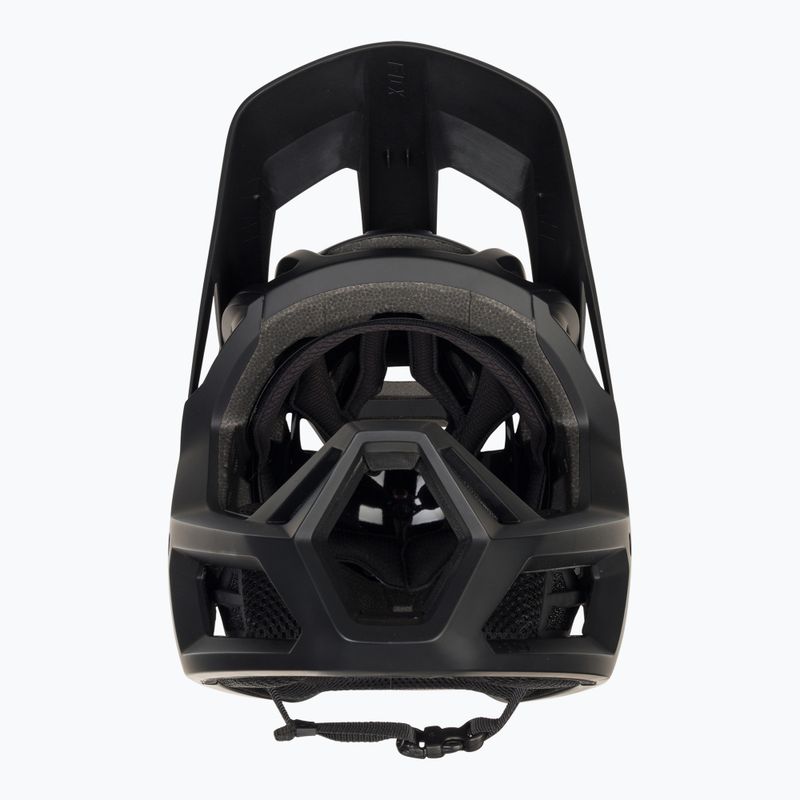 Fox Racing Proframe matte black bicycle helmet 2