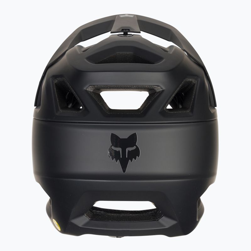 Fox Racing Proframe matte black bicycle helmet 3