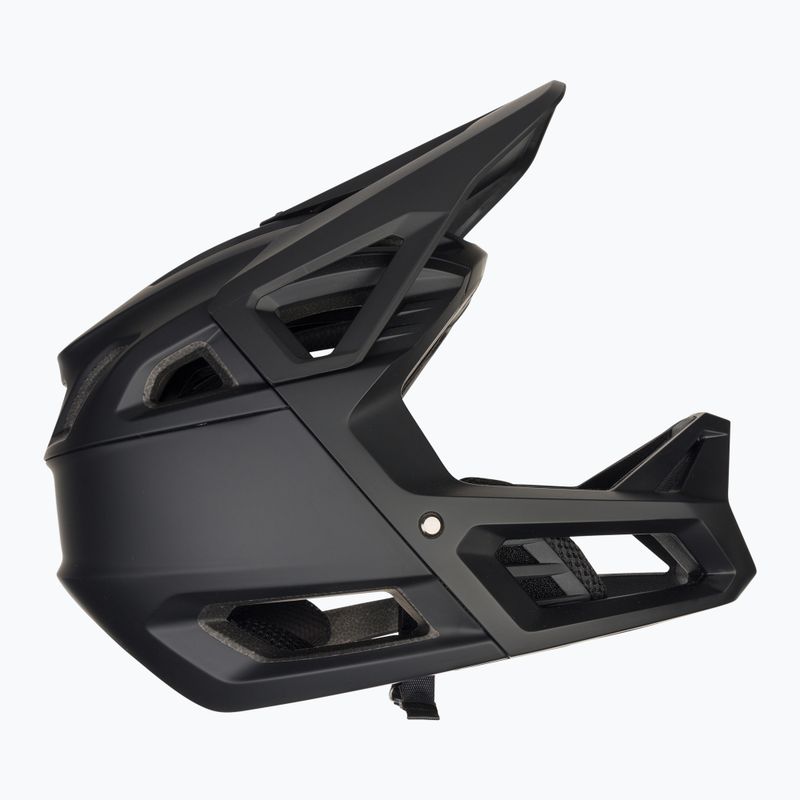 Fox Racing Proframe matte black bicycle helmet 4