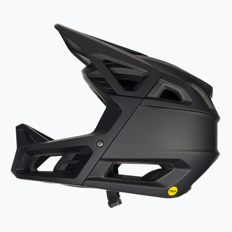 Fox Racing Proframe matte black bicycle helmet 5