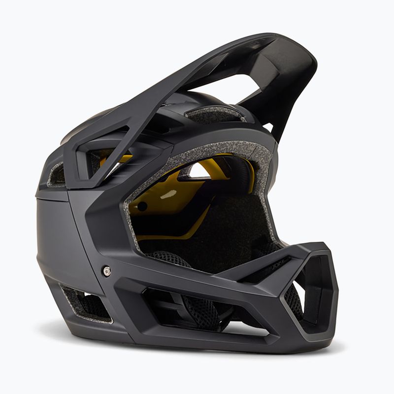 Fox Racing Proframe matte black bicycle helmet 6