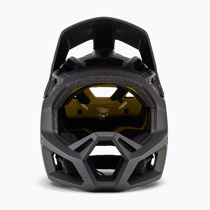 Fox Racing Proframe matte black bicycle helmet 8