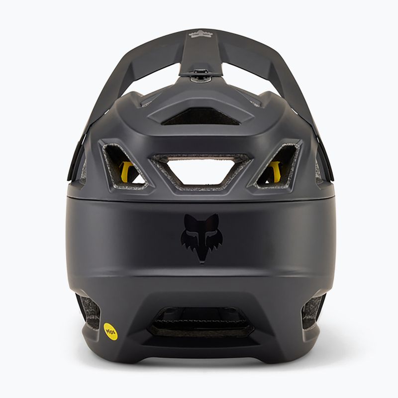 Fox Racing Proframe matte black bicycle helmet 9