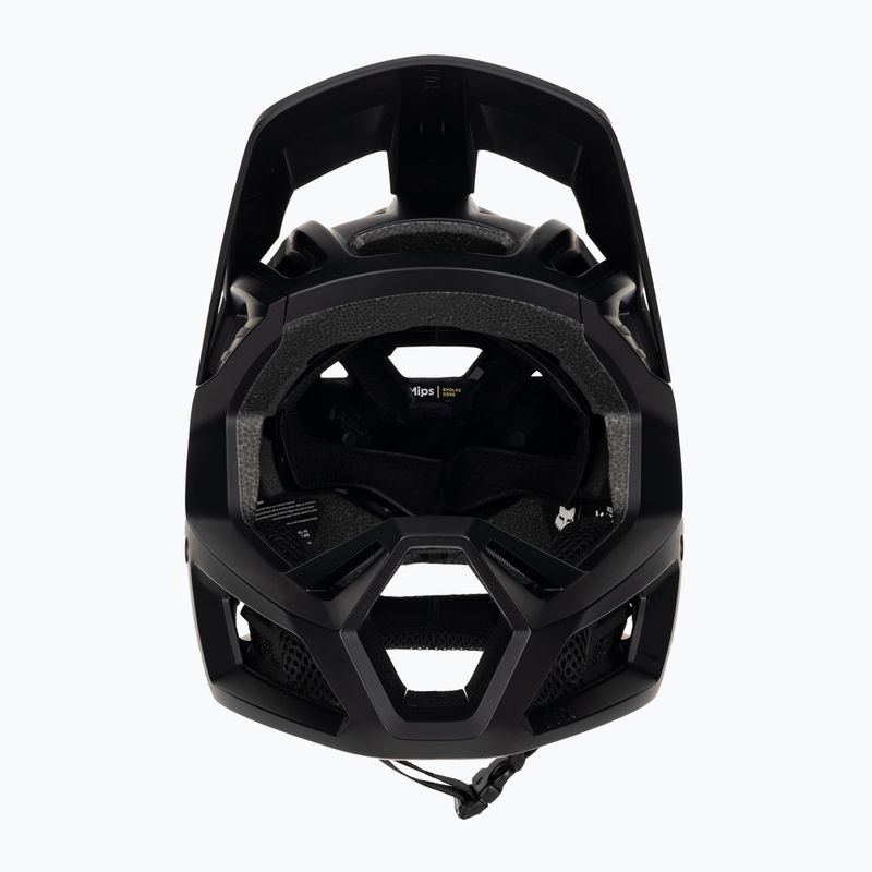 Fox Racing Proframe Jr matte black children's bike helmet 2