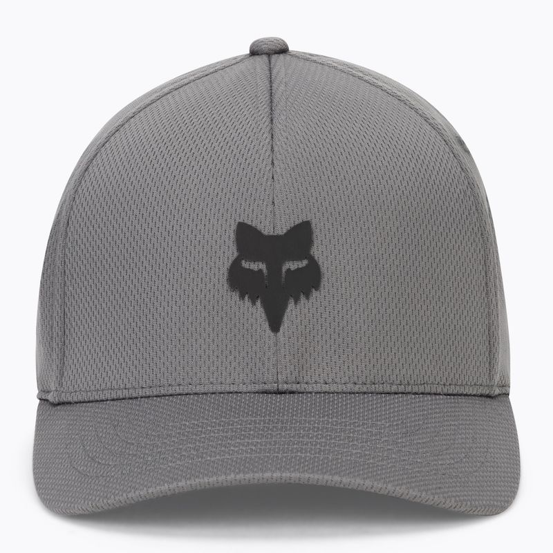 Men's Fox Racing Fox Head Tech Flexfit Hat steel grey 2