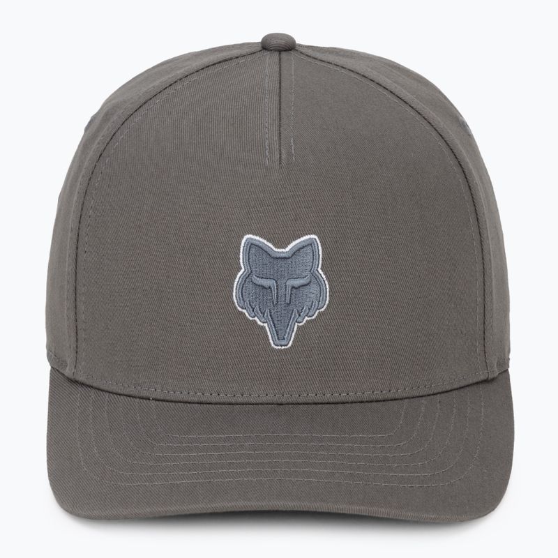 Baseball cap Fox Racing Fox Head Flexfit steel grey 2