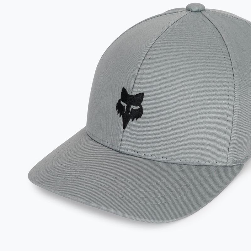 Children's baseball cap Fox Racing Fox Head 110 Snapback Jr steel grey 3