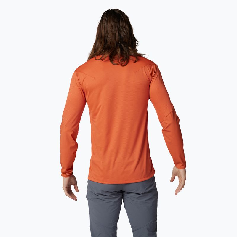 Men's cycling longsleeve Fox Racing Flexair Pro atomic orange 2