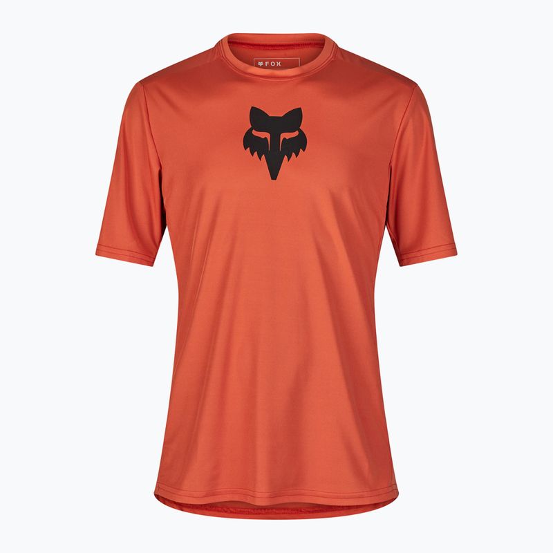 Men's cycling jersey Fox Racing Ranger Lab Head atomic orange 3