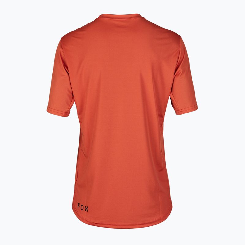 Men's cycling jersey Fox Racing Ranger Lab Head atomic orange 4