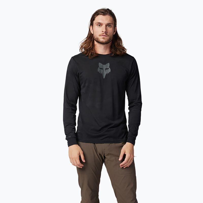 Men's cycling longsleeve Fox Racing Ranger Tru Dri black