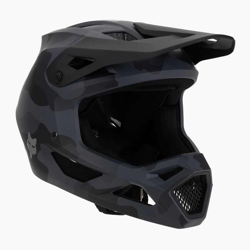 Fox Racing Rampage Camo black camo bike helmet