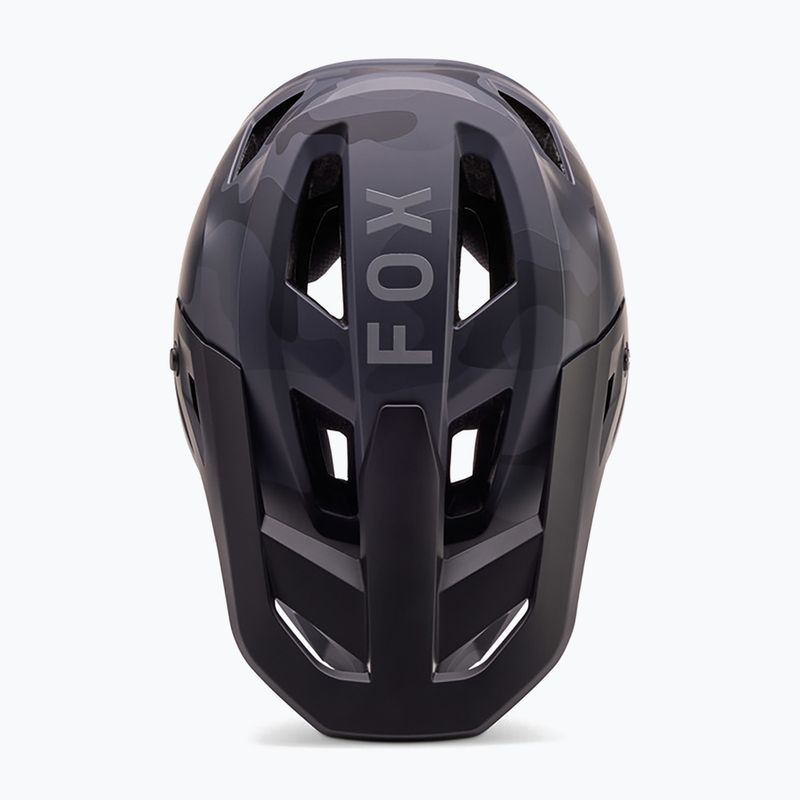 Fox Racing Rampage Camo Jr children's bike helmet black camo 5