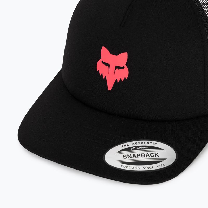 Women's baseball cap Fox Racing Boundary Trucker W black/pink 3