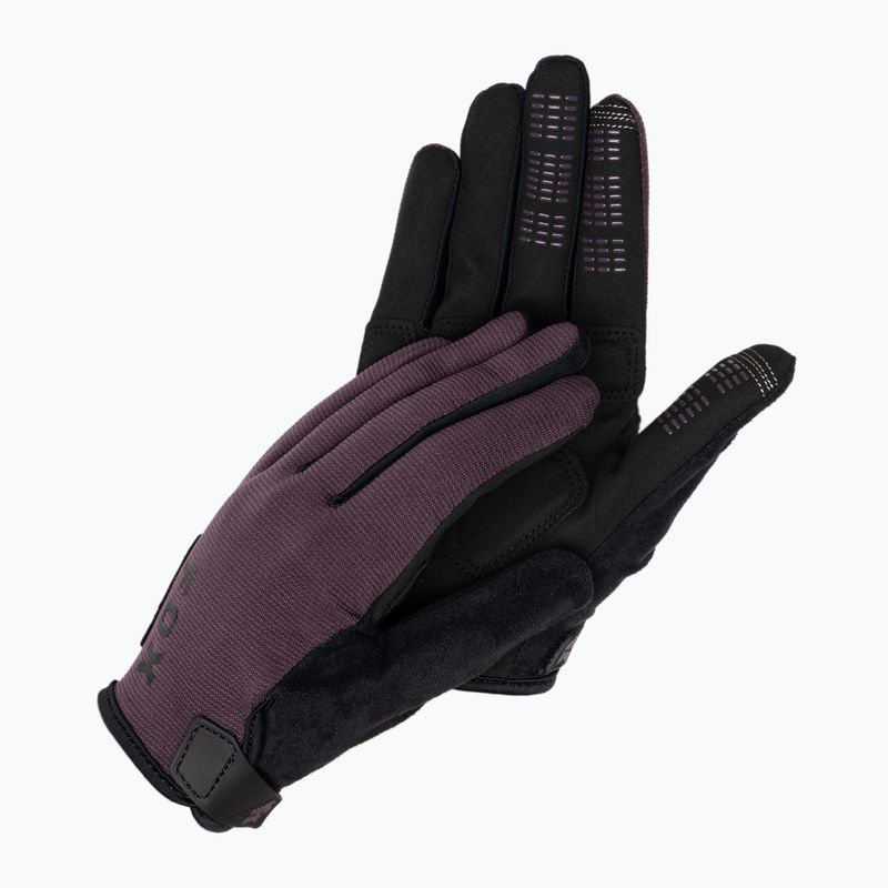 Men's cycling gloves Fox Racing Ranger Gel dark purple