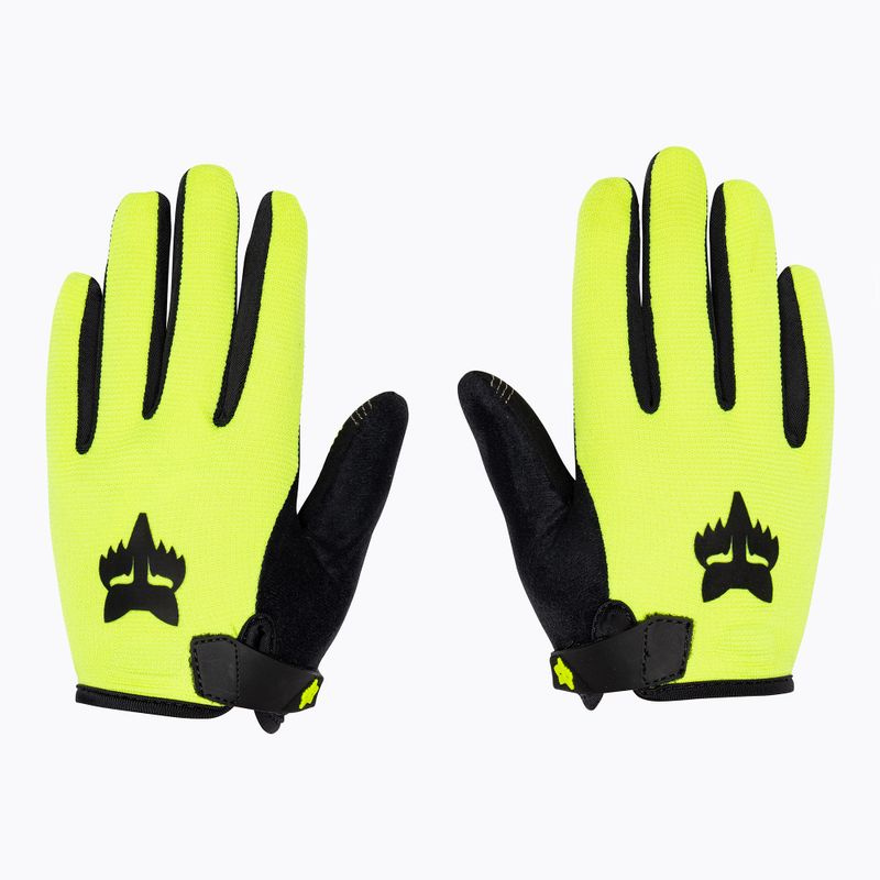 Children's cycling gloves Fox Racing Ranger Jr fluorescent yellow 3