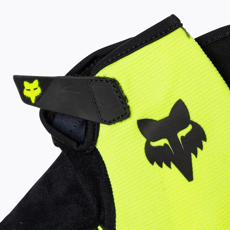 Children's cycling gloves Fox Racing Ranger Jr fluorescent yellow 4