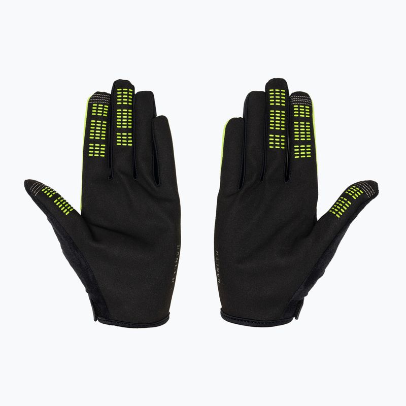 Men's cycling gloves Fox Racing Ranger fluorescent yellow 2