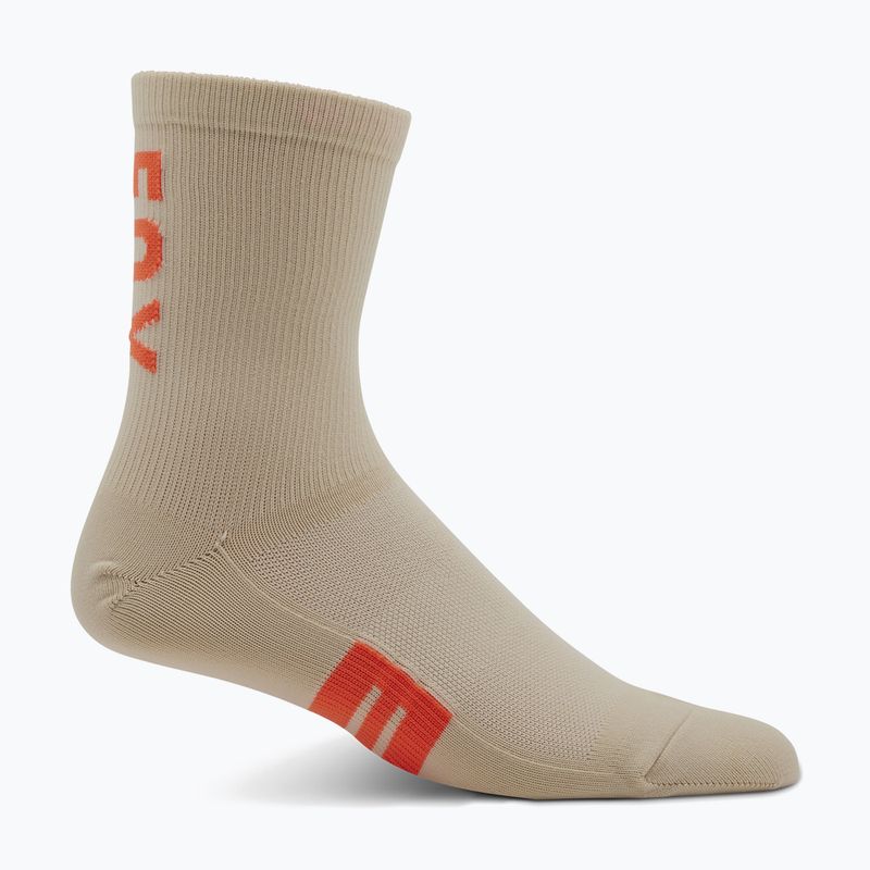 Fox Racing 6 Flexair Merino graphite cycling socks