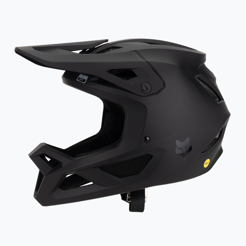Fox Racing Rampage MT matte black bicycle helmet 3